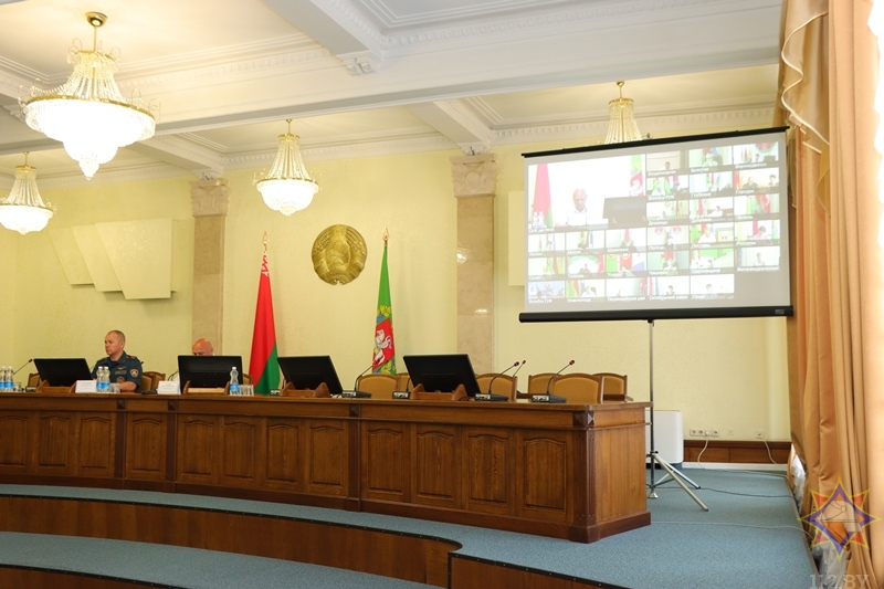  В Витебске на заседании рабочей группы обсудили причины гибели людей на пожарах