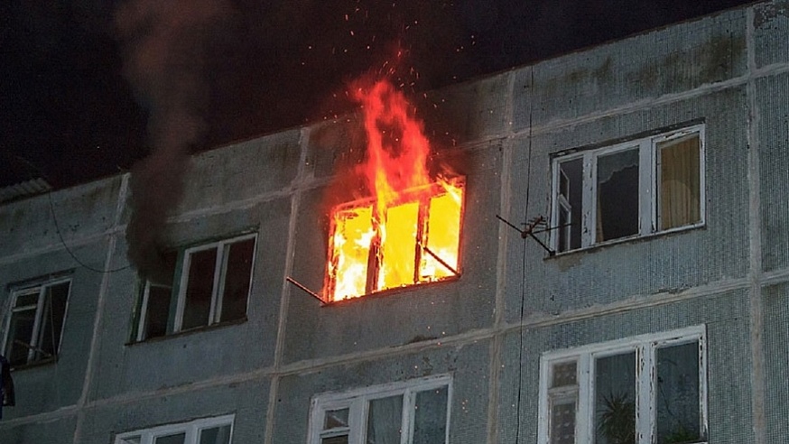 В Новополоцке на пожаре в спасли 11 и эвакуировали 14 человек
