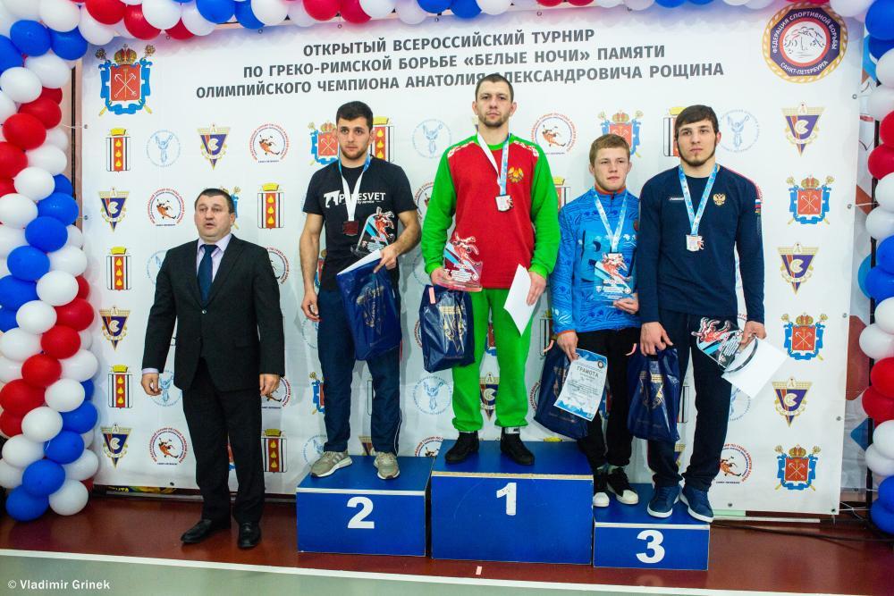 Витебчанин стал чемпионом на открытом всероссийском турнире по греко-римской борьбе