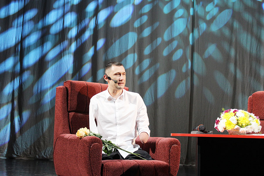 Невозможное возможно: Алексей Талай провел мотивационный тренинг в Витебске (+ВИДЕО) 