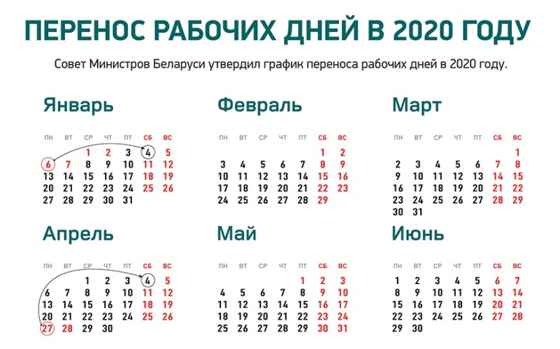 Шестидневная рабочая неделя ожидает белорусов в начале апреля