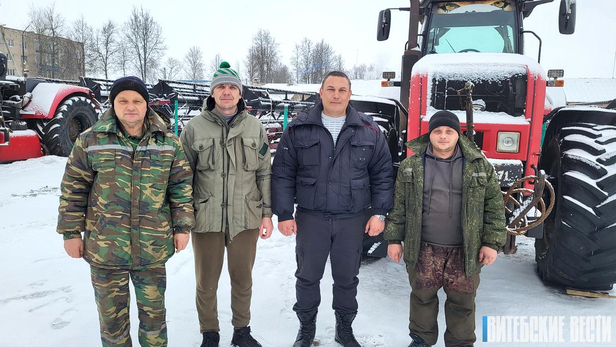 В Толочинском районе подготавливают технику к весенним полевым работам