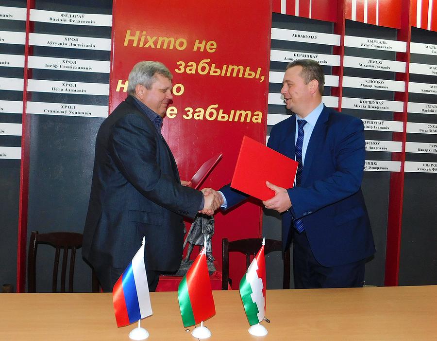 Шарковщинский район подписал соглашение с Белорусской национально-культурной автономией Смоленской области