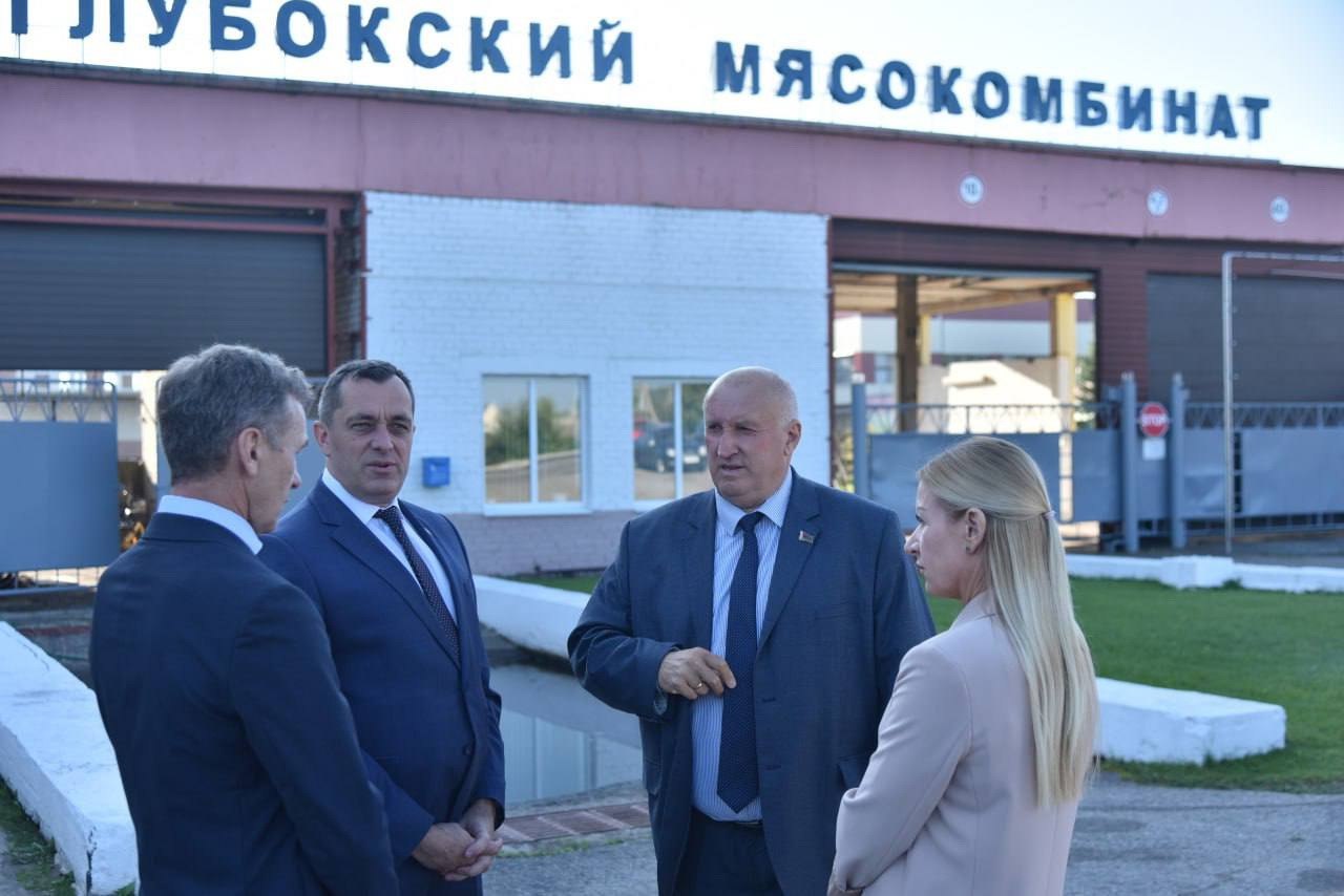 Александр Субботин и Юрий Шулейко посетили Глубокский район