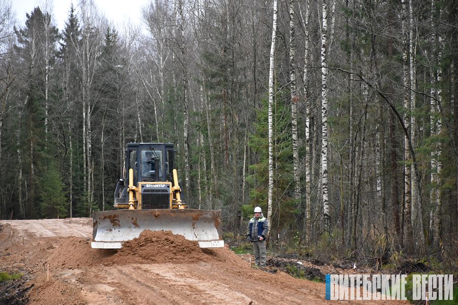 Более 20 км лесохозяйственных дорог в Витебской области введены в строй 