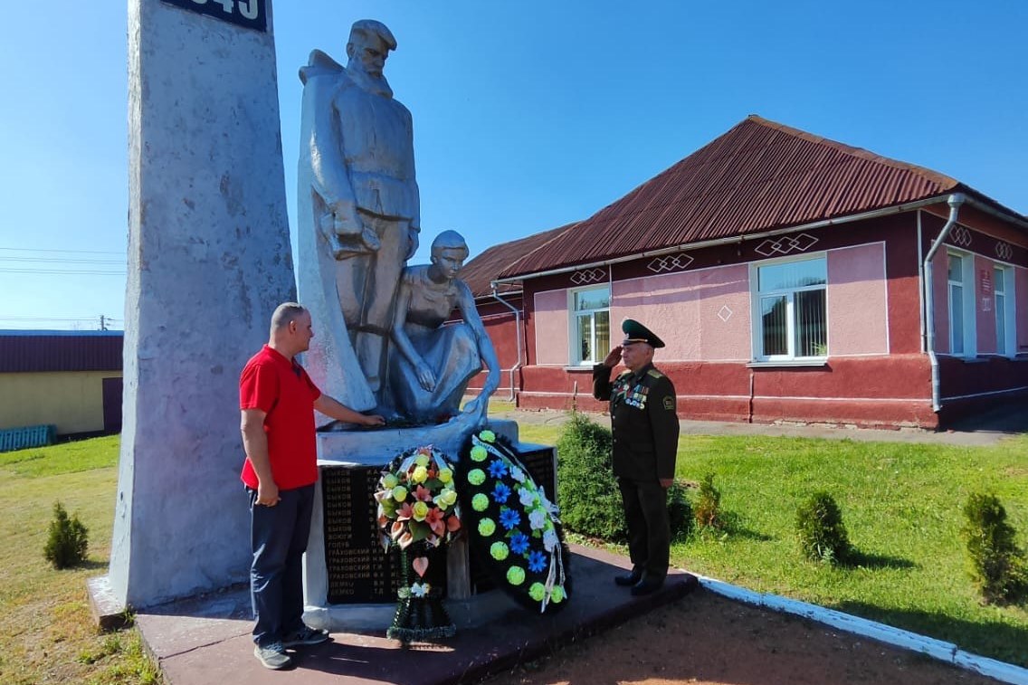 Россиянин Максим Соколов нашёл в Лепельском районе место, где погиб его прадед во время Великой Отечественной войны