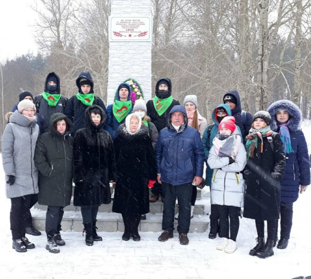 Гражданско-патриотическую акцию «Мы помним!» провели в Чашникском районе 