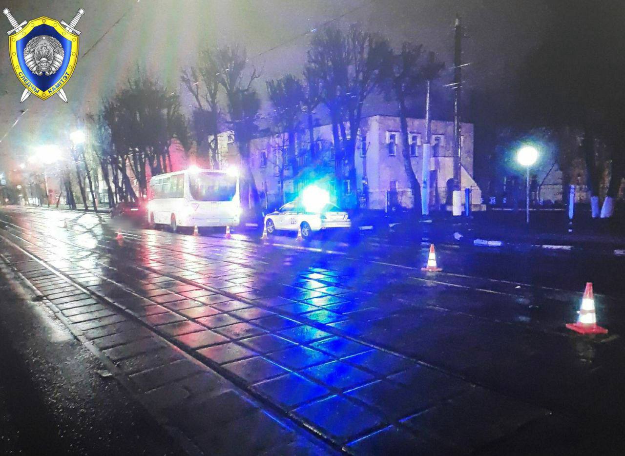 В Витебске водитель автобуса насмерть сбил пешехода