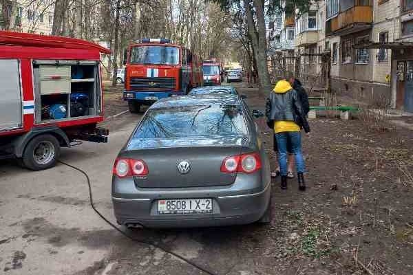 В Витебске из-за пожара в многоэтажке эвакуированы 7 человек