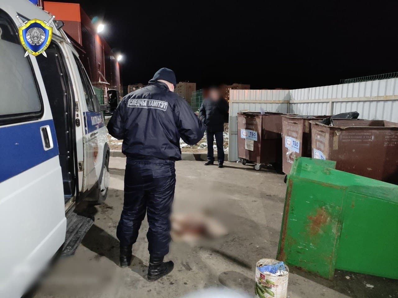В Витебске в мусорном контейнере найден труп младенца