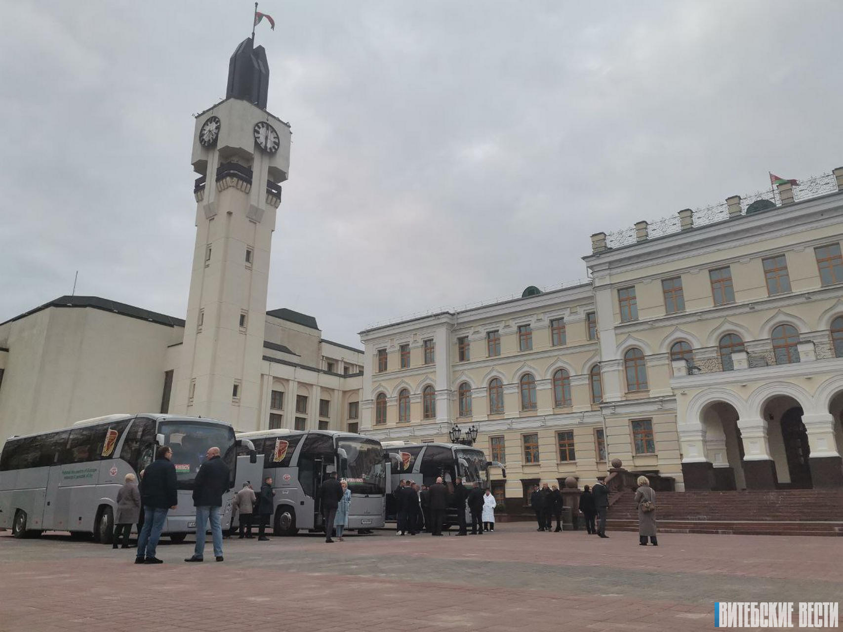 ФОТОФАКТ: Делегация Витебской области выехала для участия в седьмом Всебелорусском народном собрании