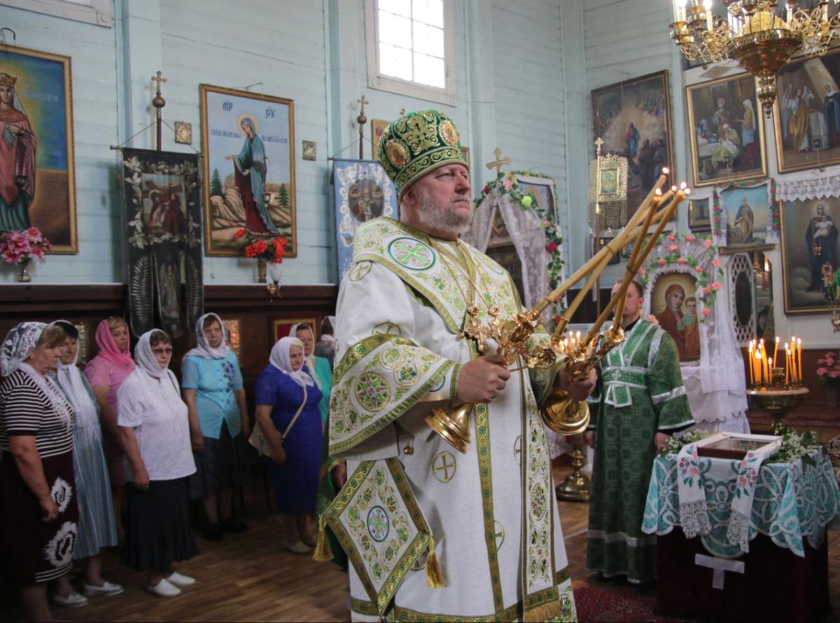 В Миорском районе отметили 250-летие Свято-Троицкой церкви
