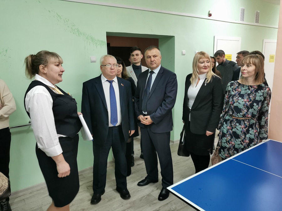 Отделение дневного пребывания для инвалидов ТЦСОНа Городокского района справило новоселье