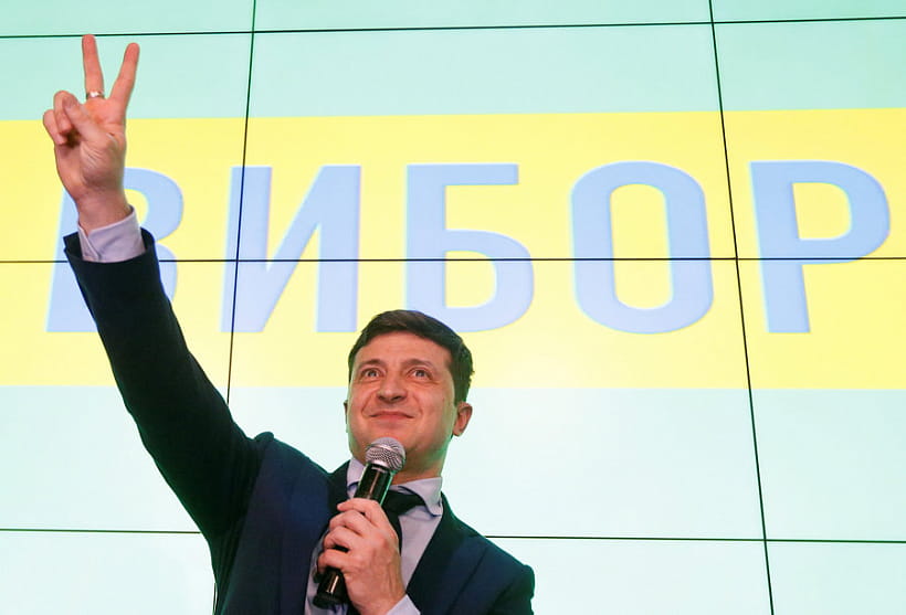 Выборы президента Украины: Зеленский сохраняет лидерство после обработки 40% голосов