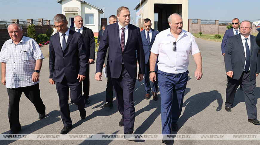 Лукашенко посещает Свислочский район, в центре внимания - стратегия развития Гродненской области