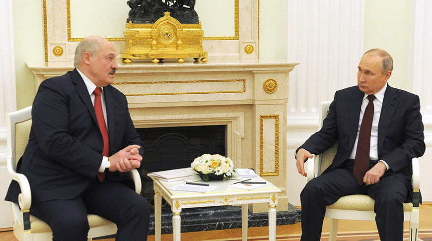 Встреча Лукашенко и Путина проходит в Москве