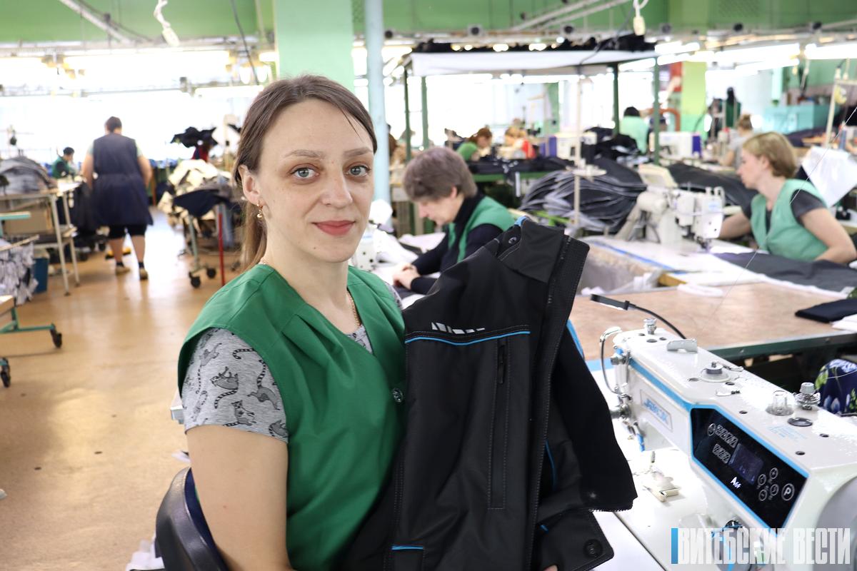 Дарья Деканицкая нашла своё призвание и стала успешной швеёй на «Моготексе»