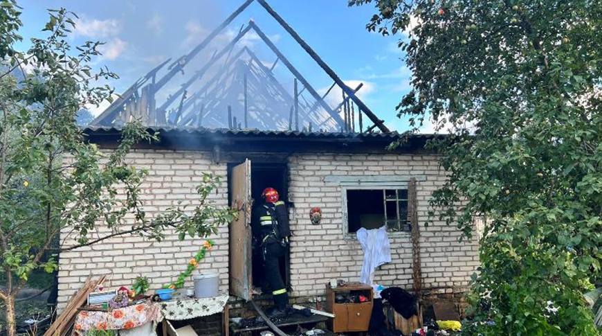 В Витебской области за прошедшие сутки при пожарах погибли три человека