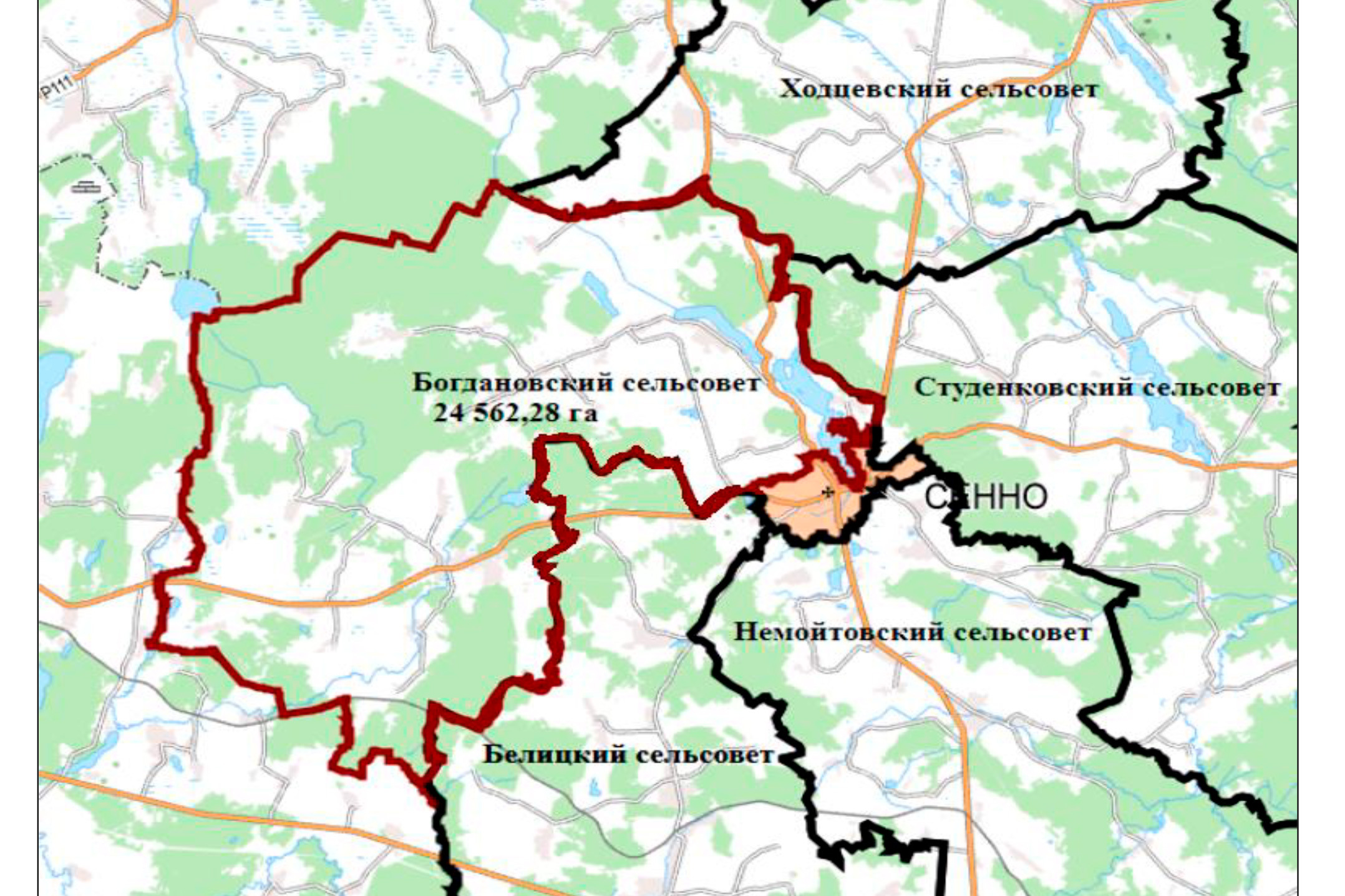 Приняты изменения в административно-территориальном устройстве Сенненского района 