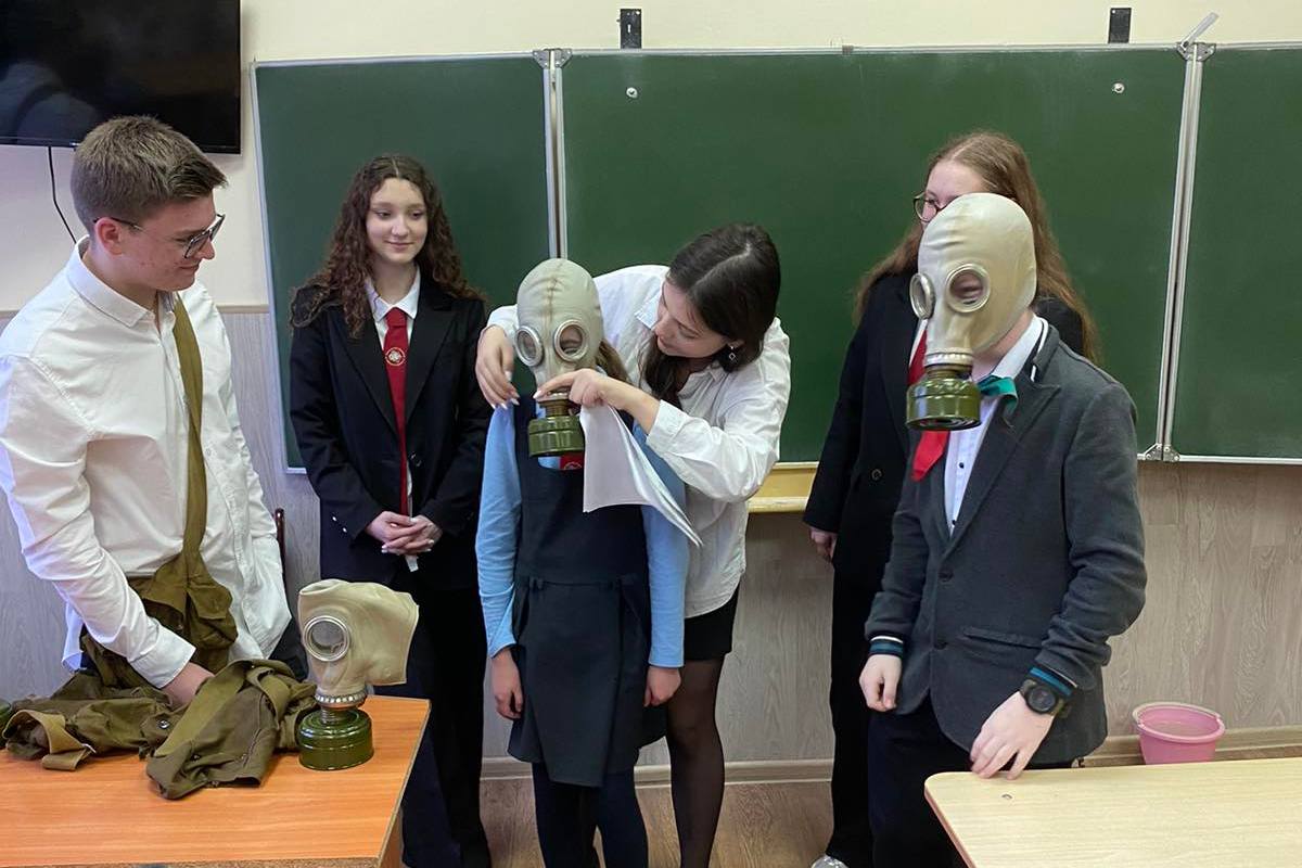 В гимназии №3 города Витебска прошли мероприятия в рамках Всемирного дня гражданской обороны