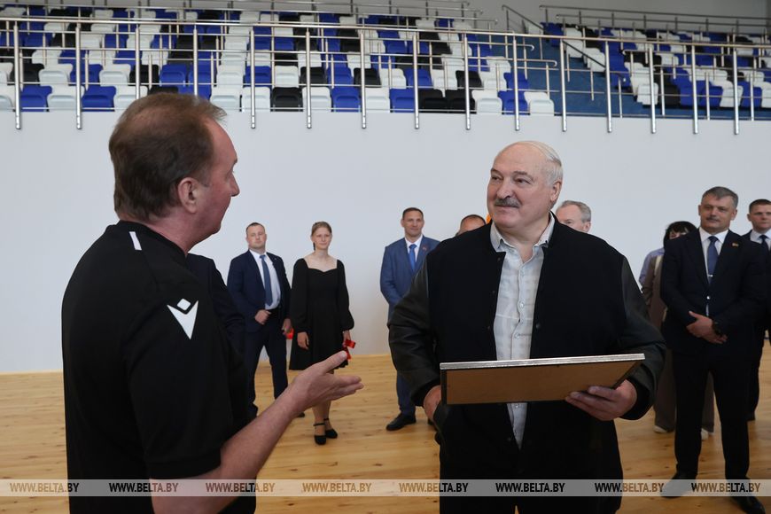 Александр Лукашенко рассказал, чего не хватает белорусскому футболу