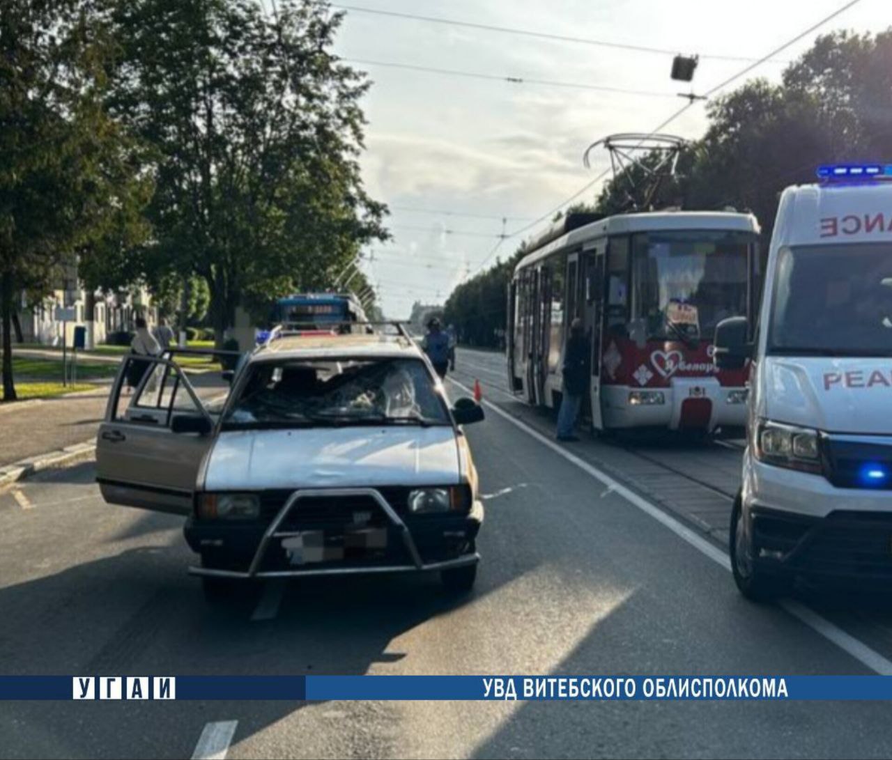 ДТП в Витебске: пострадал ребёнок