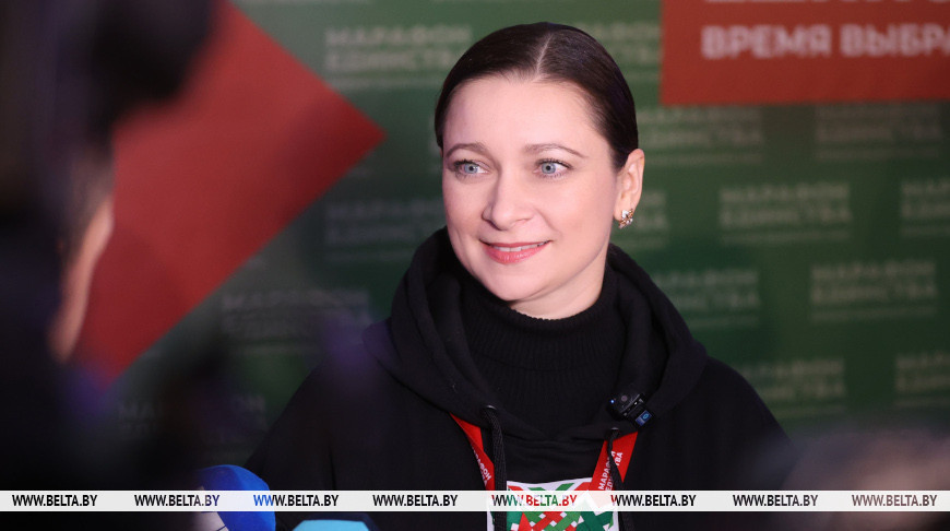 Анна Лукашенко: после Орши "Марафон единства" приедет в Барановичи и Брест