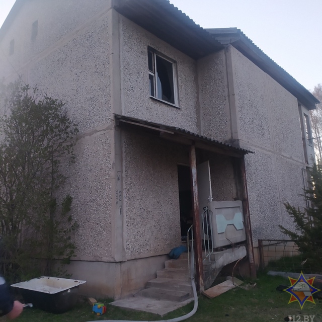 Подросток вывел детей из горящего дома в Браславском районе