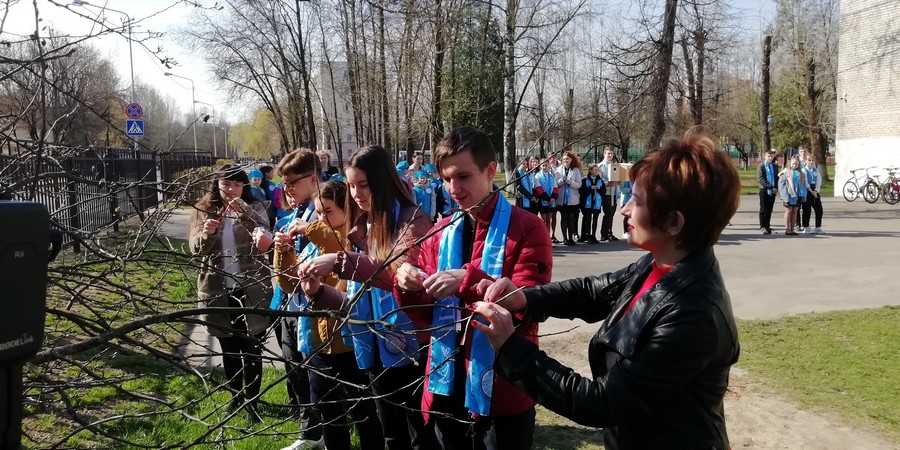 В средней школе №28 Витебска появилось «Дерево мира»