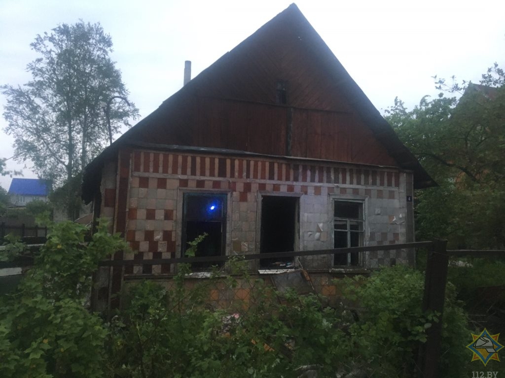 На пожаре в Витебске погибла женщина