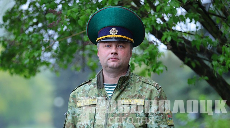 Начальник инженерной службы Полоцкого погранотряда подполковник Алексей Куклин рассказал о пограничной службе