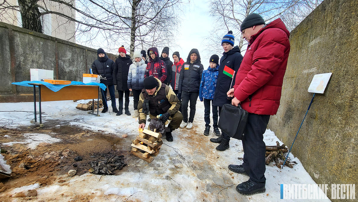 Порядка 150 старшеклассников Оршанского района приняли участие в практическом занятии «На страже Родины»