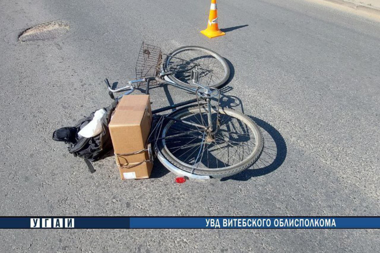 В Витебске в ДТП пострадал велосипедист
