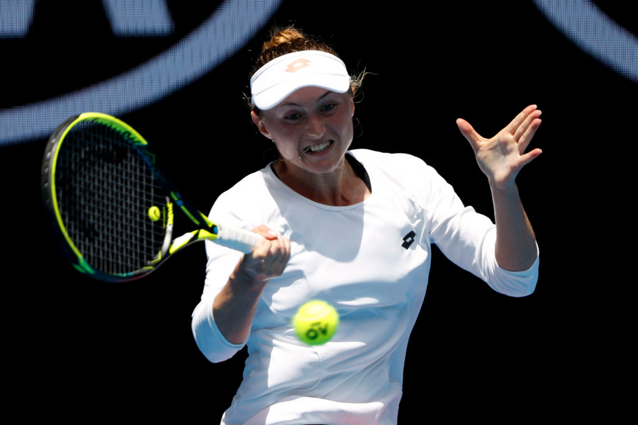 Александра Саснович вышла в третий круг Australian Open