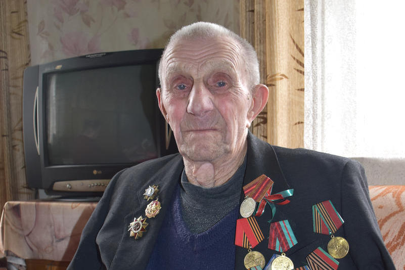 Ветеран Великой Отечественной войны Семен Портянко: "Счастье – на родине, в доме под мирным небом, в труде"