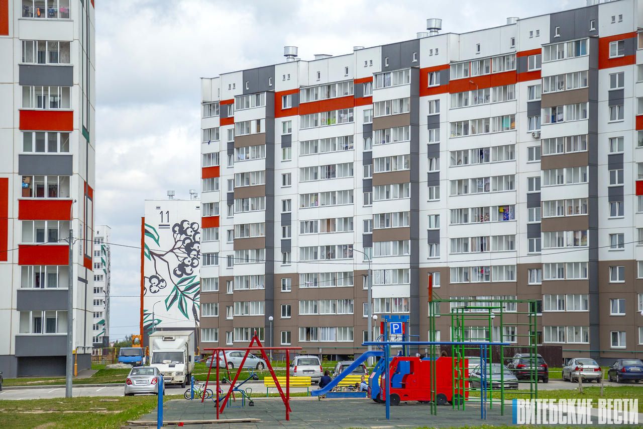 ФОТОФАКТ: Микрорайон "Черемушки" в Витебске