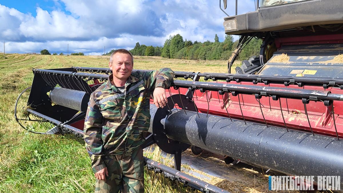 "Дорога каждая минута": В Толочинском районе стартовала уборочная кампания