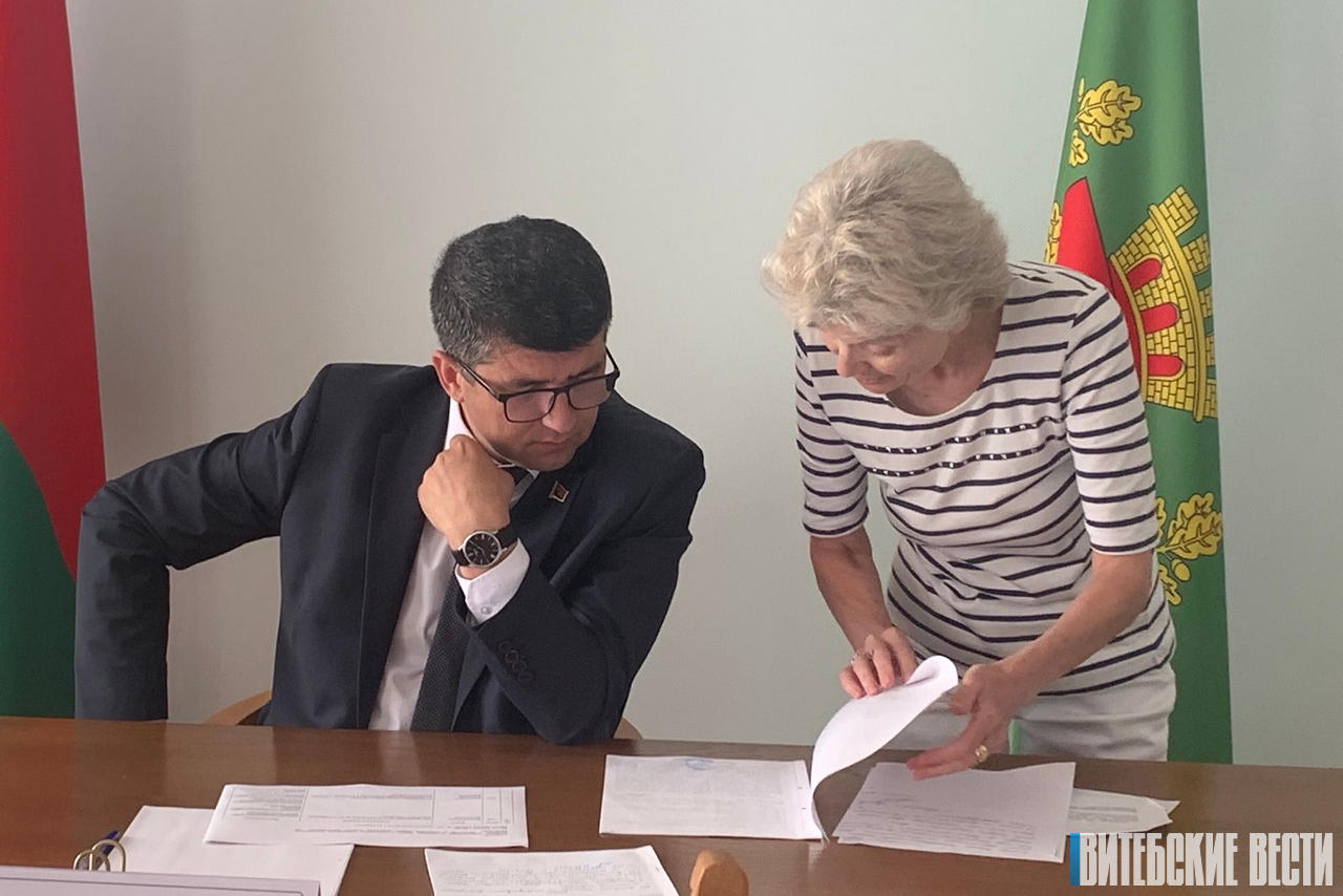 Сергей Левкович провёл личный прием в Витебске
