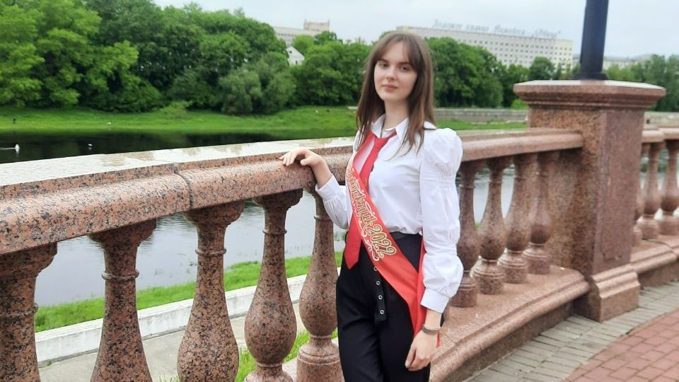 Ангелина Иванова из Витебска набрала 100 баллов на ЦТ по белорусскому языку