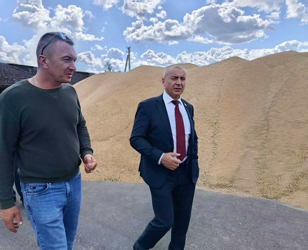 Владимир Юргевич  сегодня с рабочим визитом посетил Шумилинский район