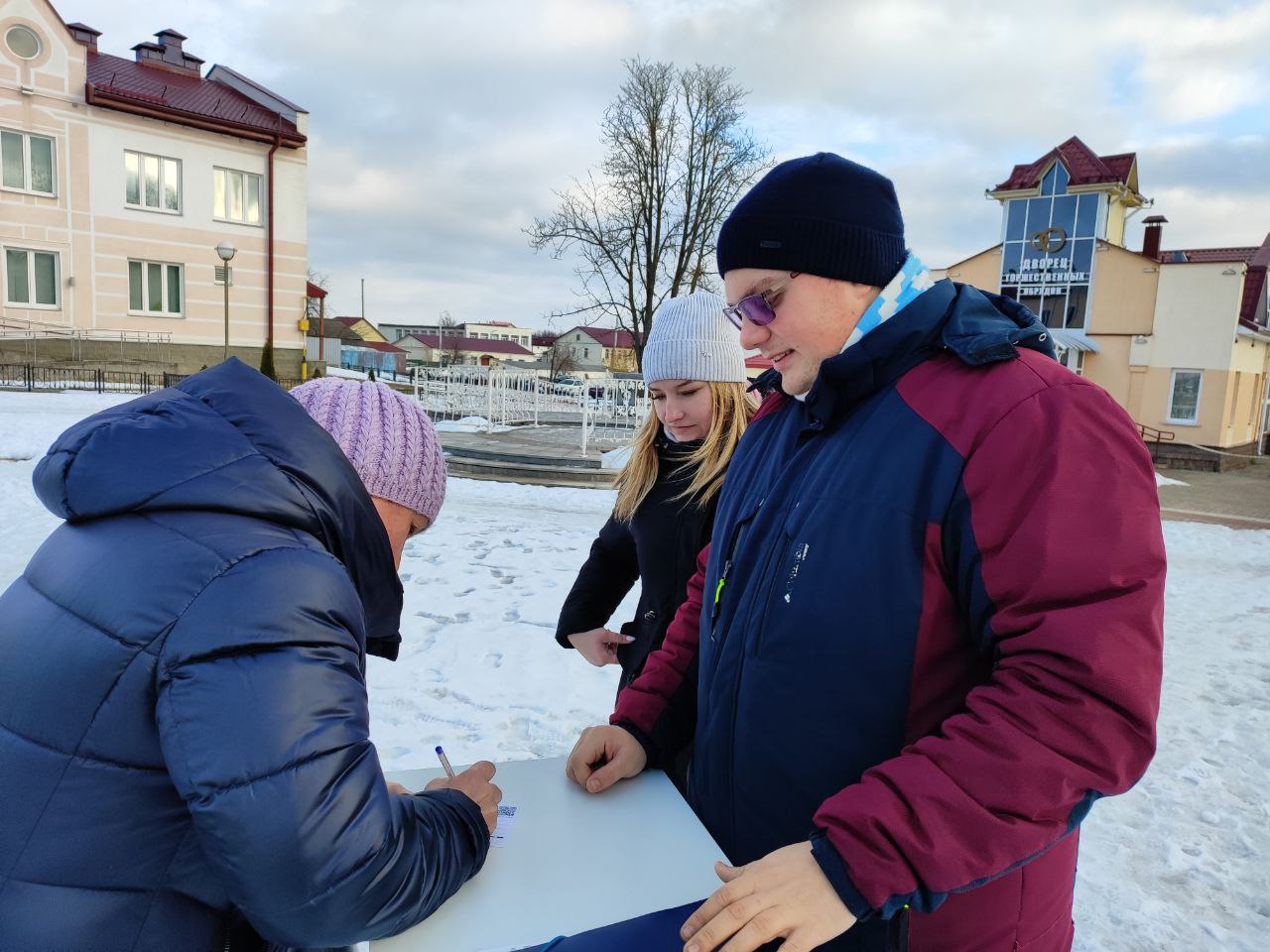 В ежедневном режиме в Витебске проходят агитационные публичные мероприятия