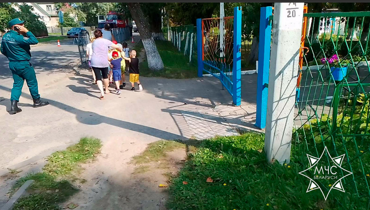 В Витебске из-за прорыва газопровода эвакуировали детский сад и жилой дом