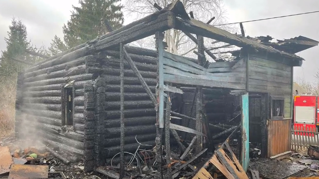 Житель Витебского района сжег дом после ссоры с родственниками