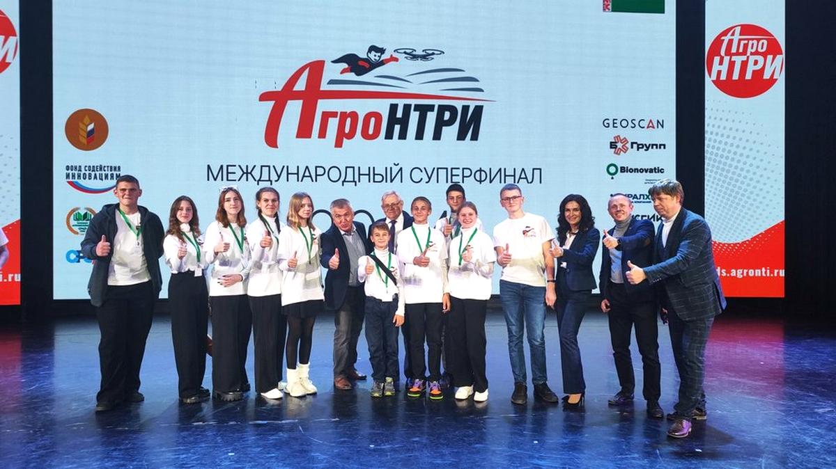 Школьники из Витебской области завоевали золото на международном конкурсе АгроНТРИ-2024