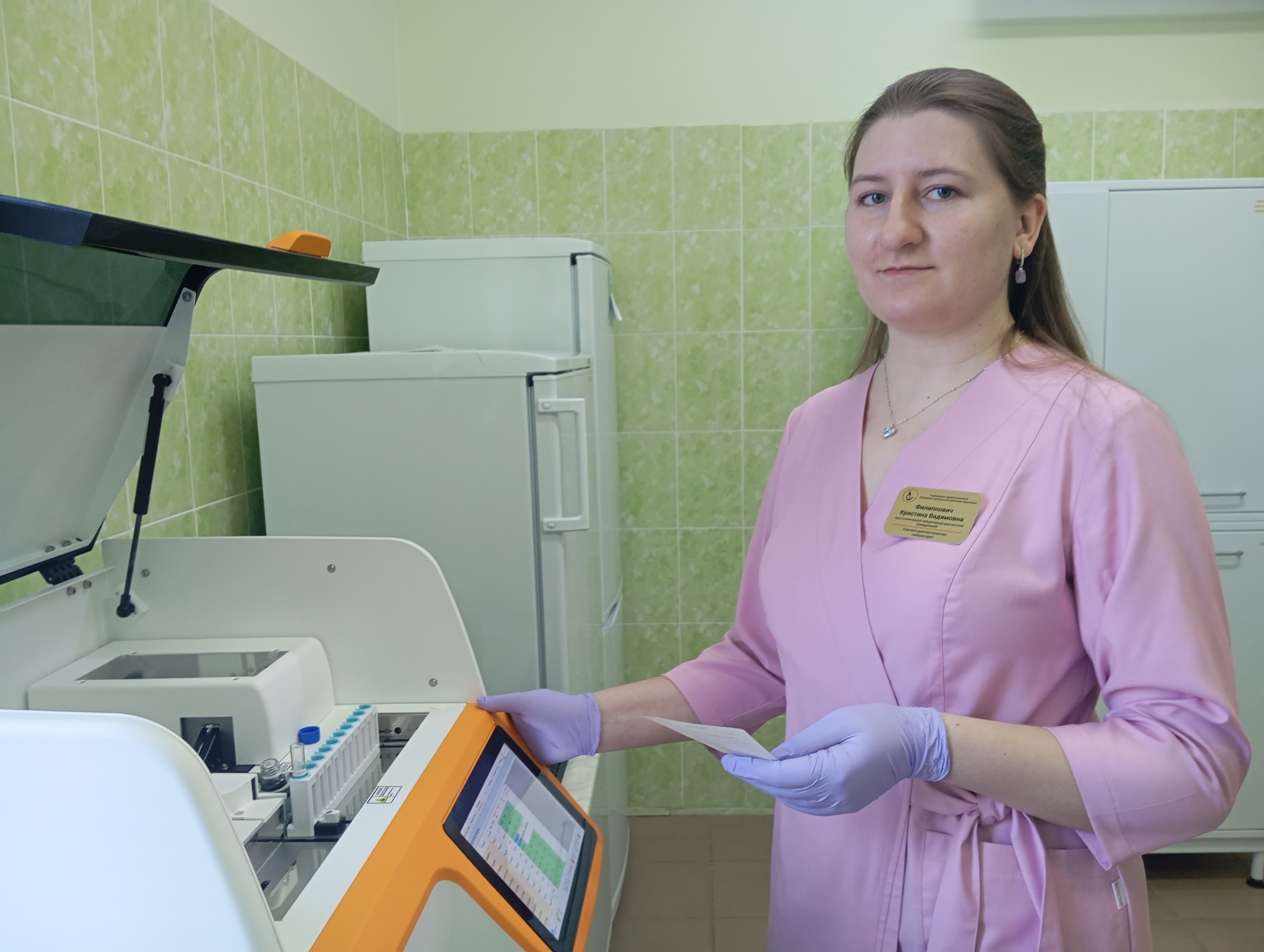 З лабараторнай дакладнасцю. Гісторыя Крысціны Філіповіч, урача Міёрскай ЦРБ