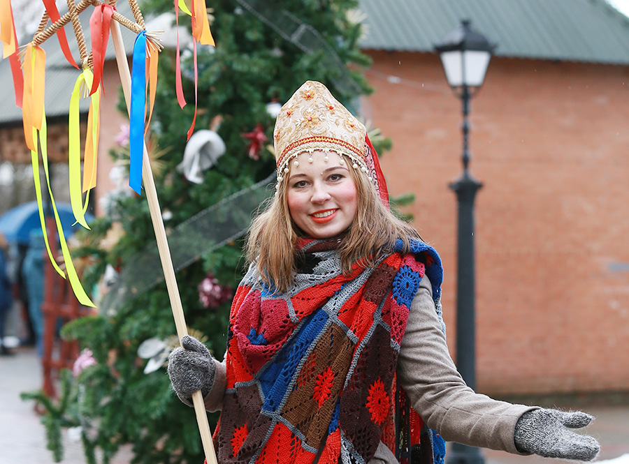 Як у Віцебску Каляды сустракалі 