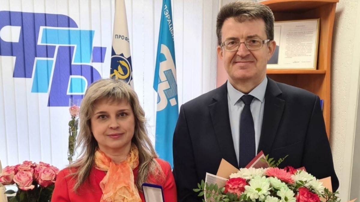 Профсоюзная первичка Полоцкой ЦГБ признана лучшей в сфере непроизводственных отраслей Витебской области