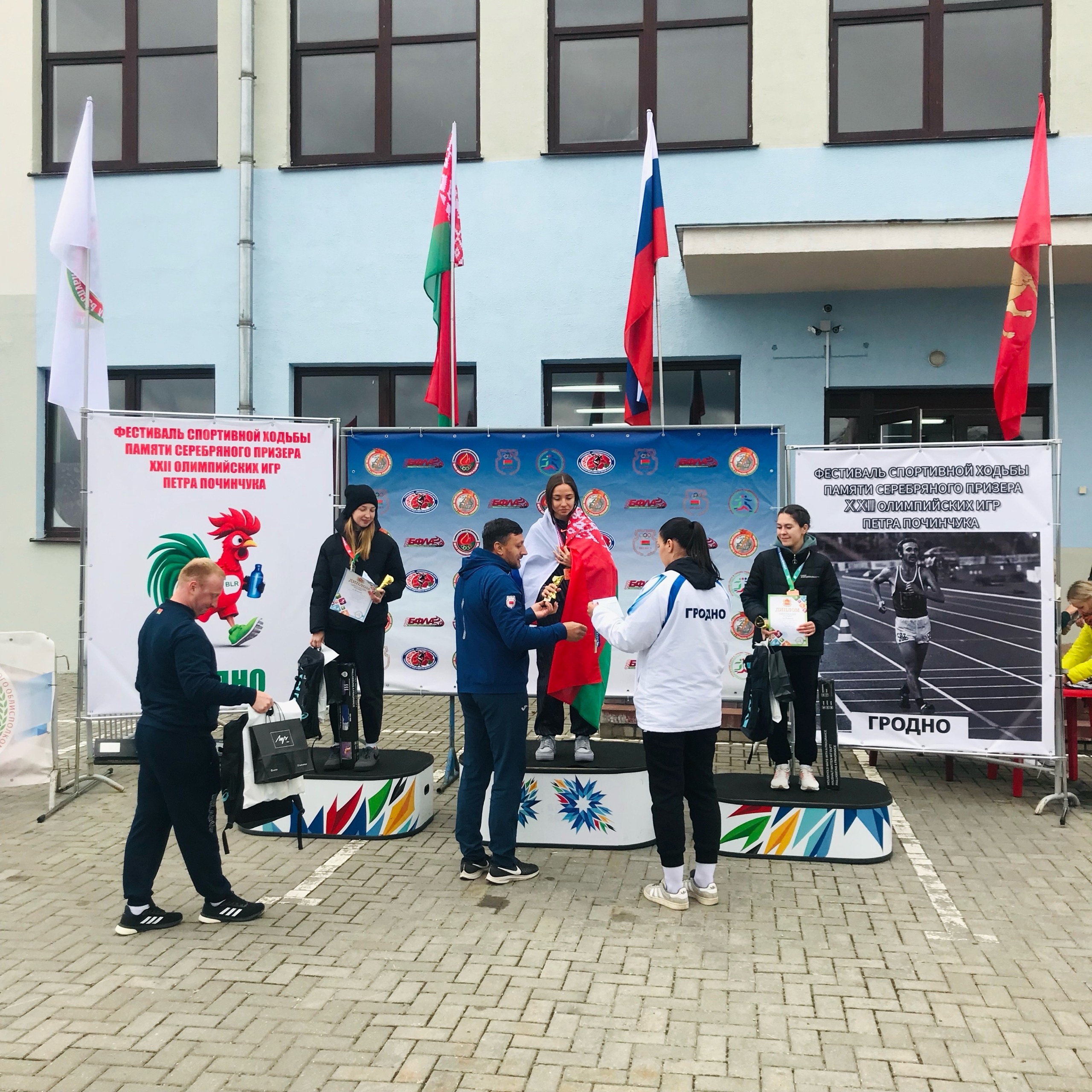 Представители Витебской области завоевали медали на фестивале спортивной ходьбы в Гродно
