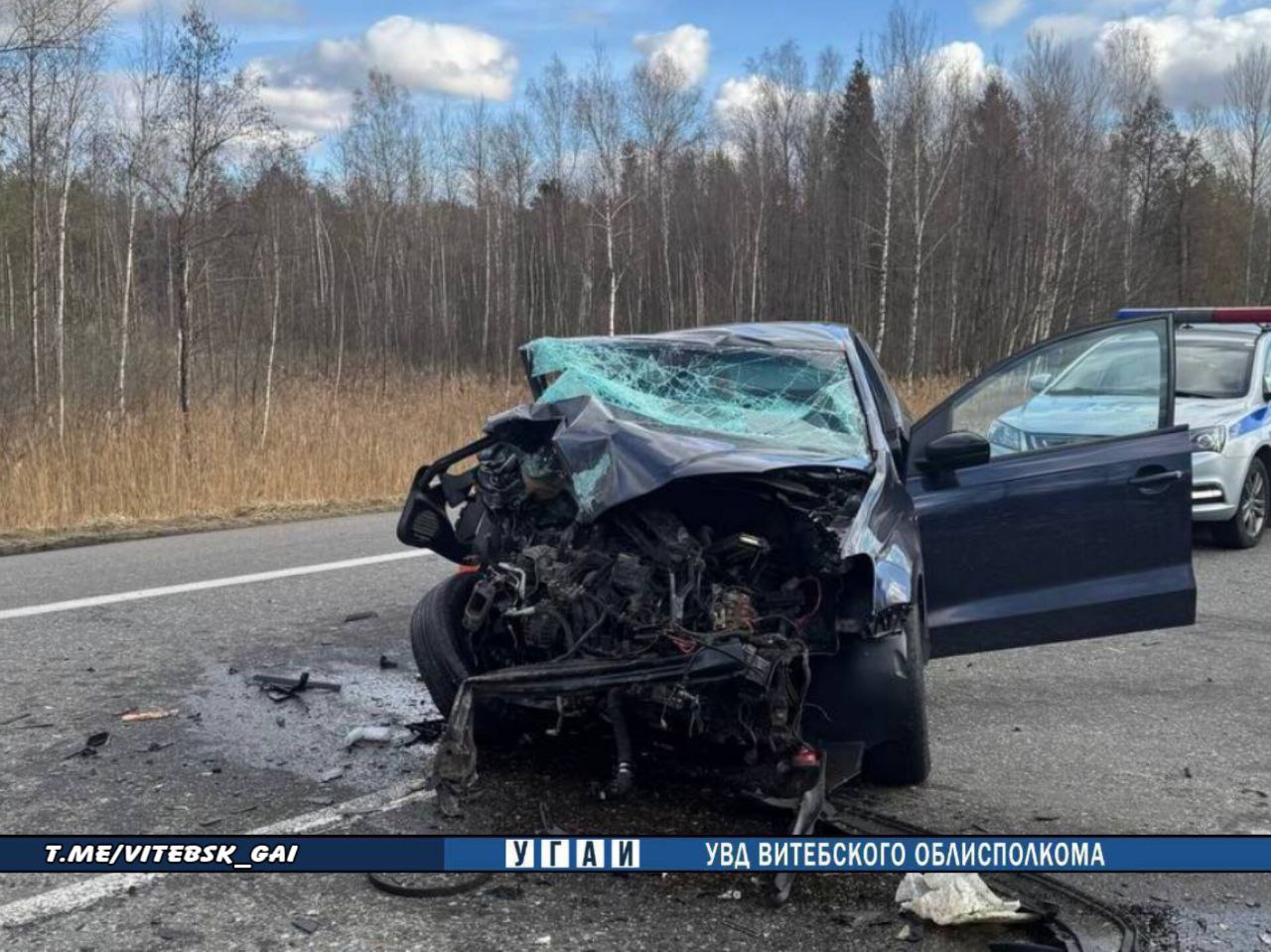 В Оршанском районе произошло трагическое ДТП