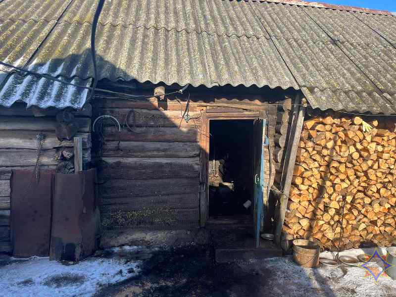 В Витебской области пенсионер пострадал при сжигании мусора